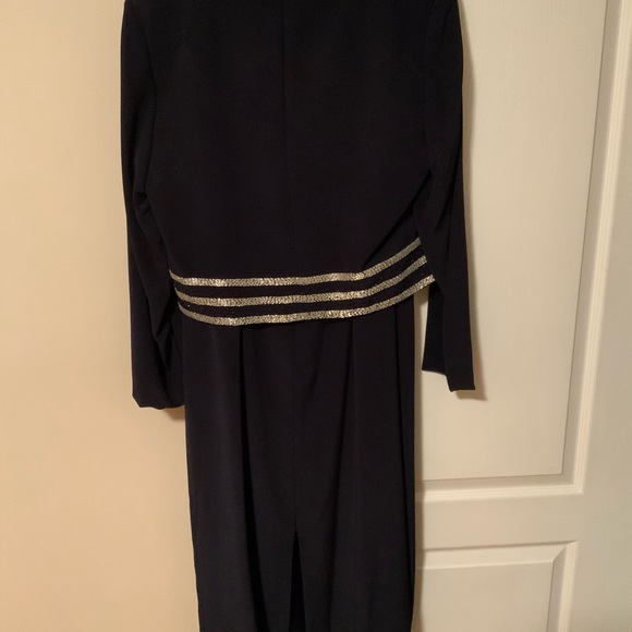 Evening Dress with Sequin front detail - Picture 2 of 4